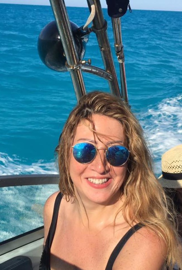 ابنة فريد شوقي المنتجة عبير تحتفل بعقد قرانها