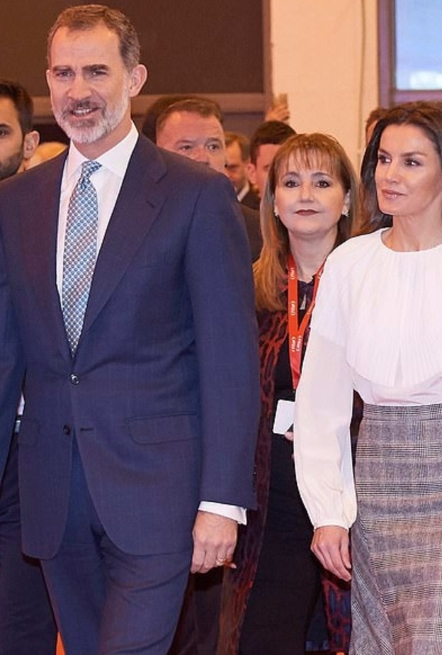 ملك إسبانيا في مهمة رسمية جديدة حيث قاما بزيارة المعرض الدولي للسياحية في مدريد