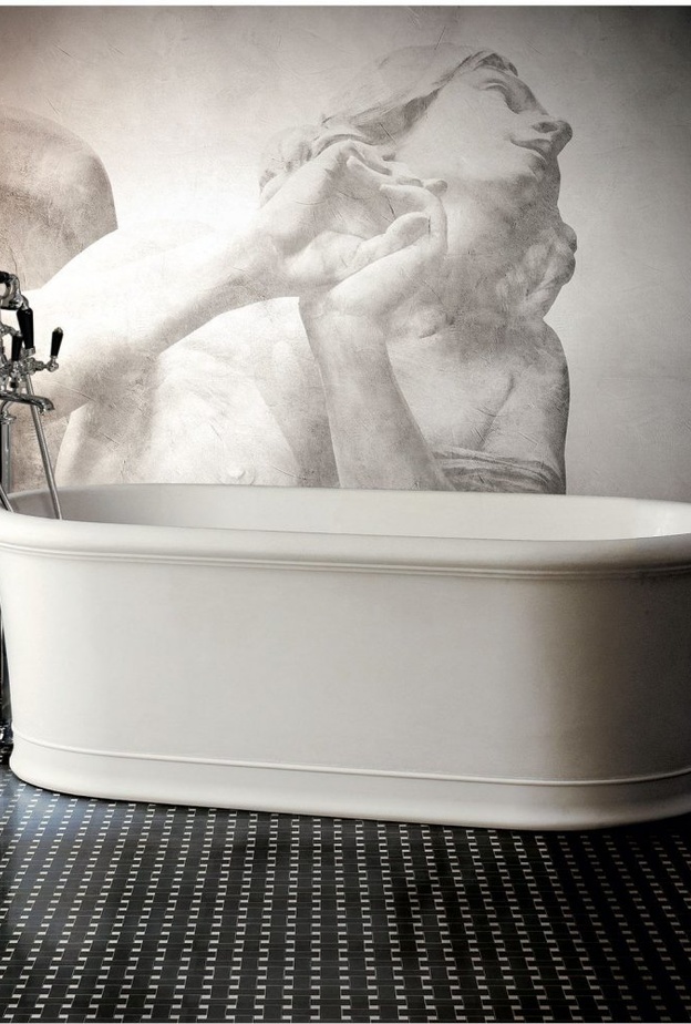 الألوان الترابية لحمام عصري 2019