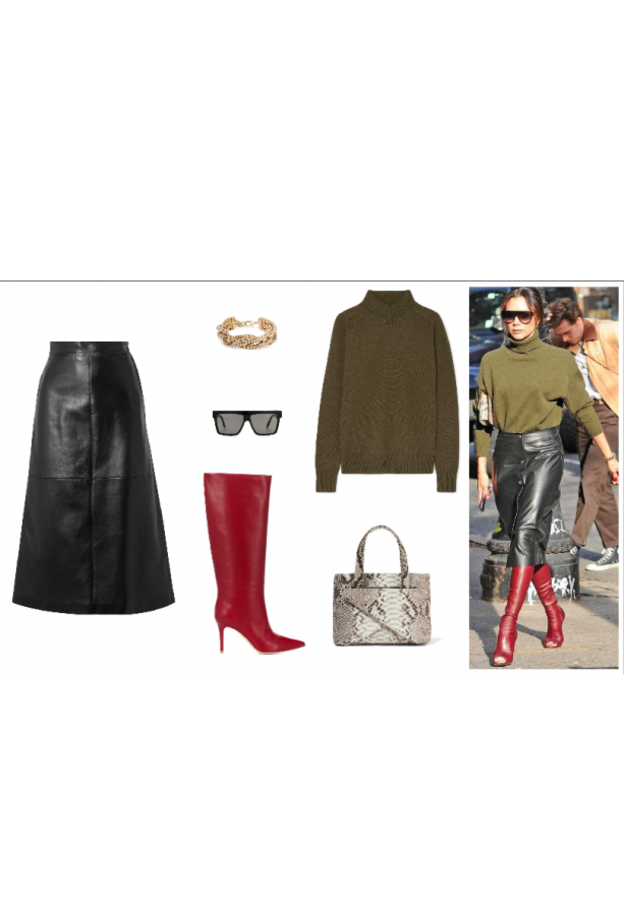  اطلالة أنيقة وراقية بالفستان الميدي بأسلوب جينيفر لوبيز