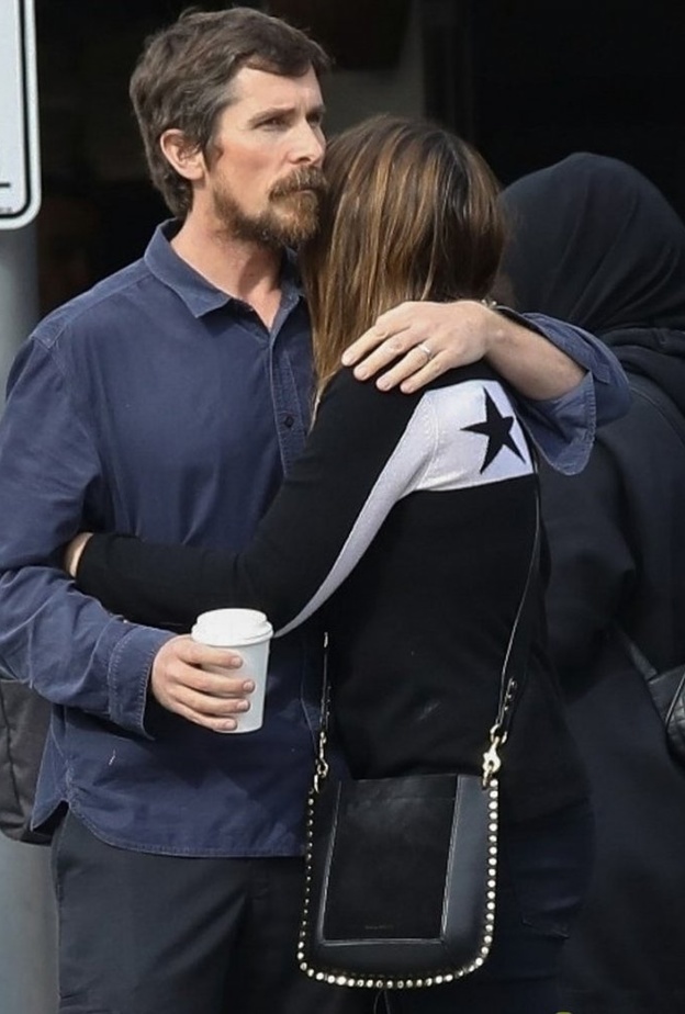 كريستيان بيل وزوجته