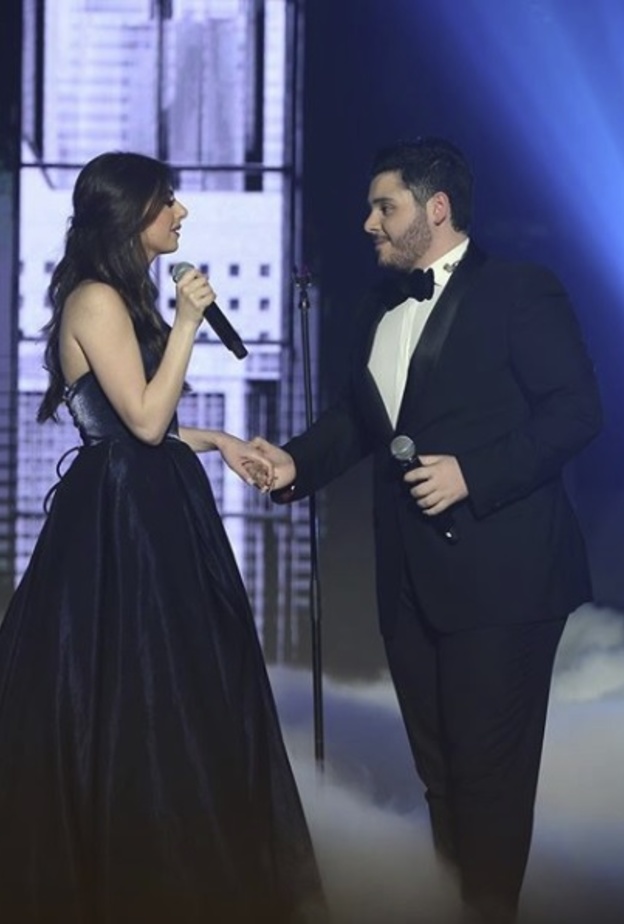الوليد الحلاني وماريتا الحلاني يتشاركان الغناء في  Celebrity duets