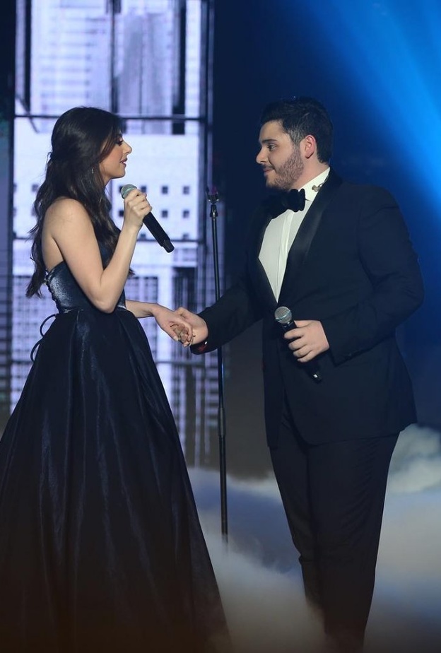 الوليد الحلاني وماريتا الحلاني 