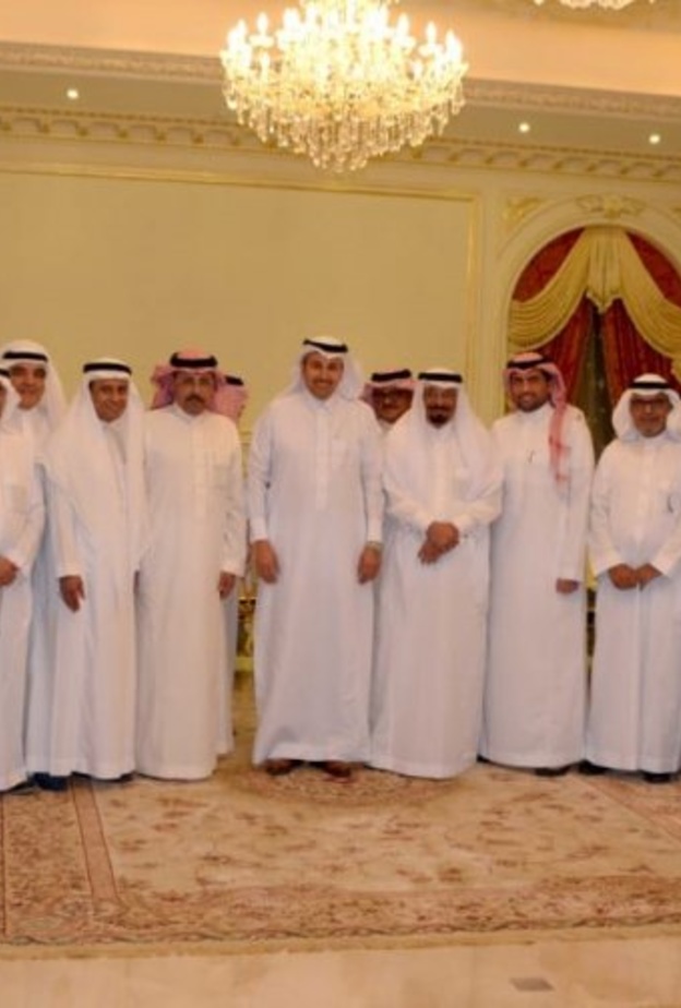 المهندس صالح الجاسر في ضيافة عبداللطيف العبداللطيف 