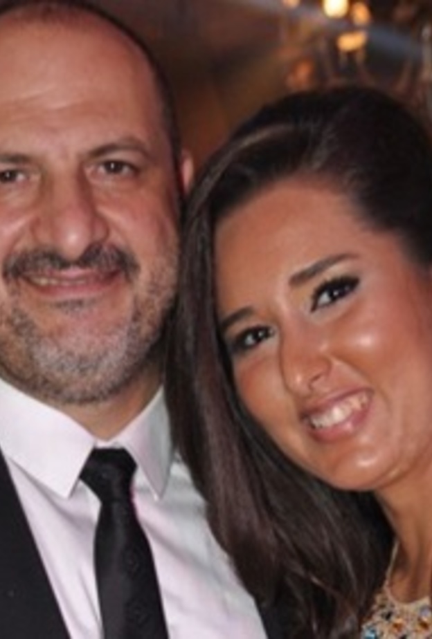 خالد الصاوي وزوجته