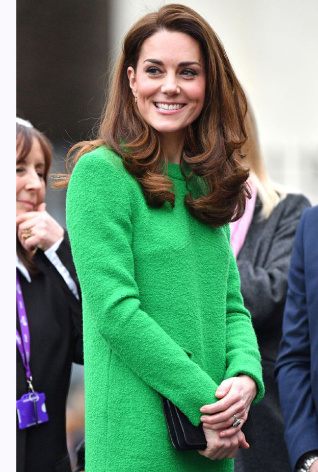 زارت كيت مدرسة شمالي لندن حيث التقت الأساتذة وتحدّثت إلى الطلاب