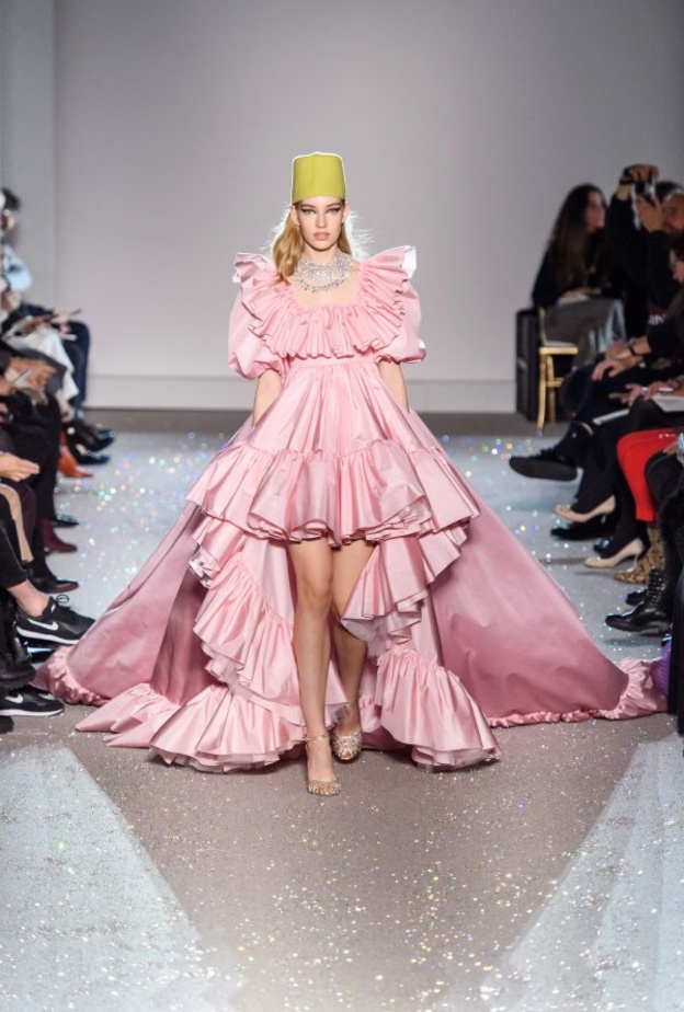 فستان زهري من Giambattista Valli