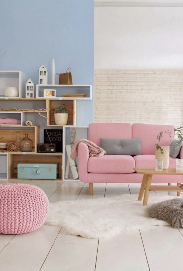 استديو مميز بألوان الباستيل