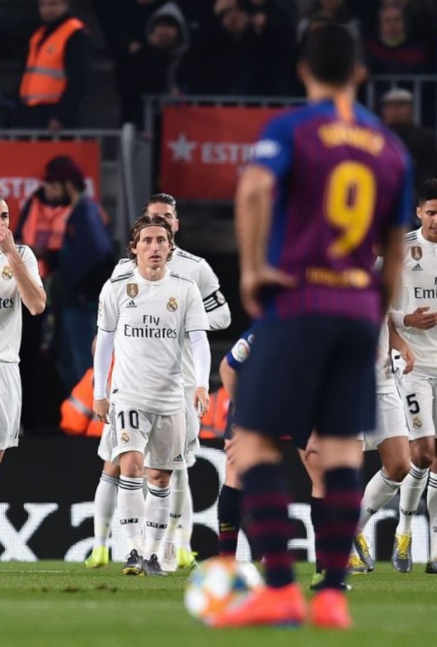 تعادل برشلونة وريال مدريد في كلاسيكو الأرض