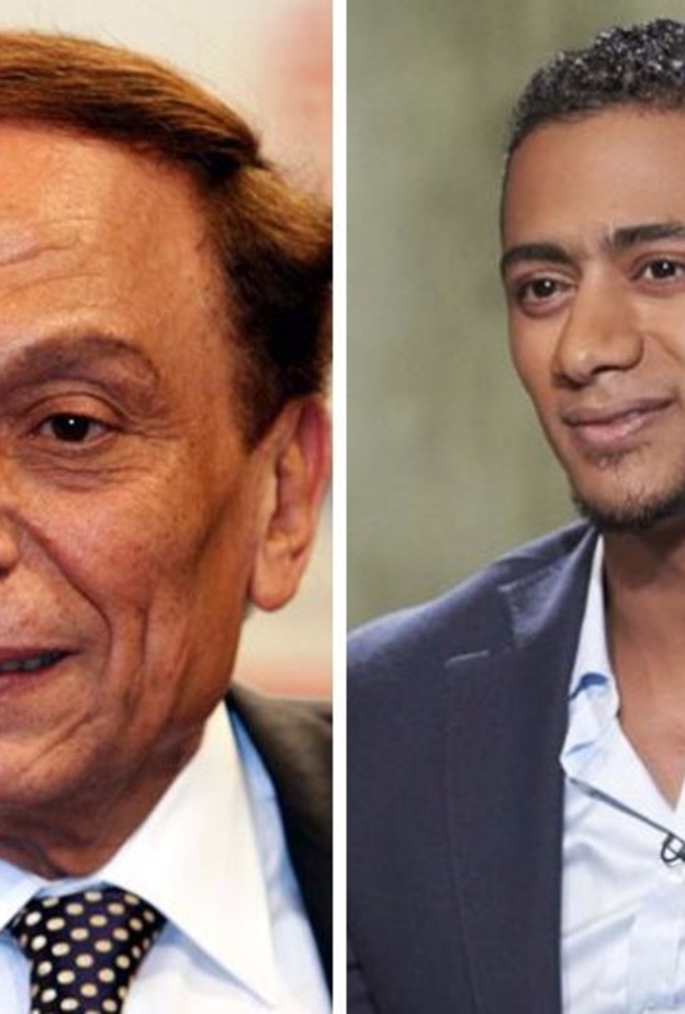 عادل امام ومحمد رمضان