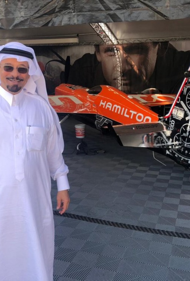 تشارك هاملتون في بطولة "ريد بول" الجوية العالمية 
