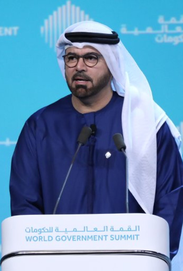  معالي محمد عبدالله القرقاوي، وزير شؤون مجلس الوزراء والمستقبل في الإمارات