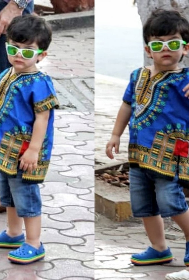 صورة جديدة لتيمور علي خان تثبت أنه أكثر أطفال بوليوود أناقة