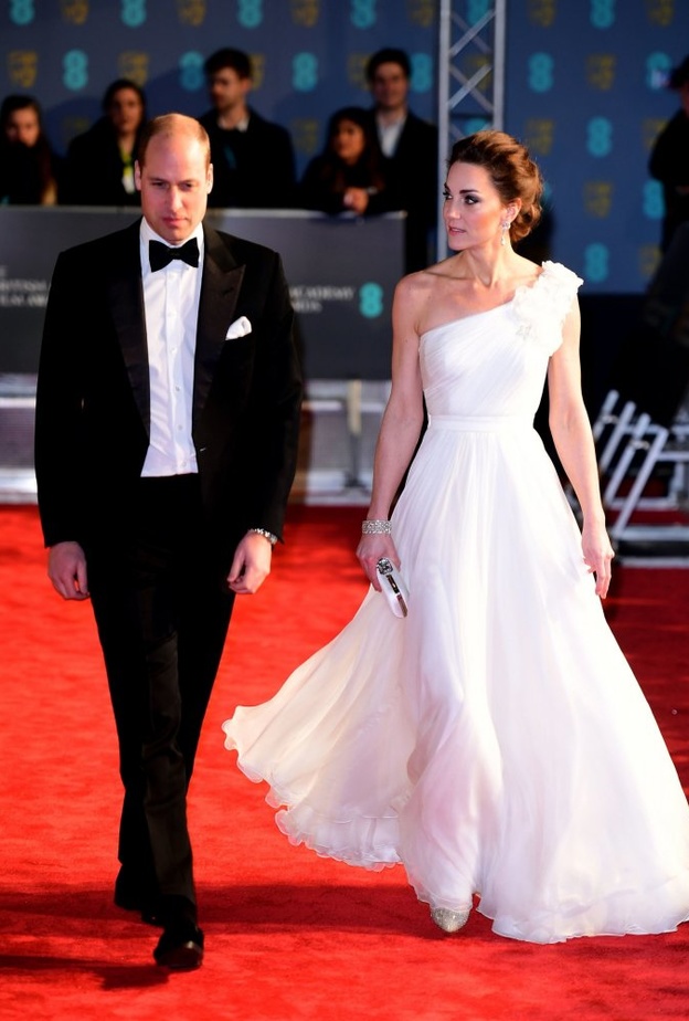 وليام وكيت ميدلتون في حفل جوائز بافتا لعام 2019