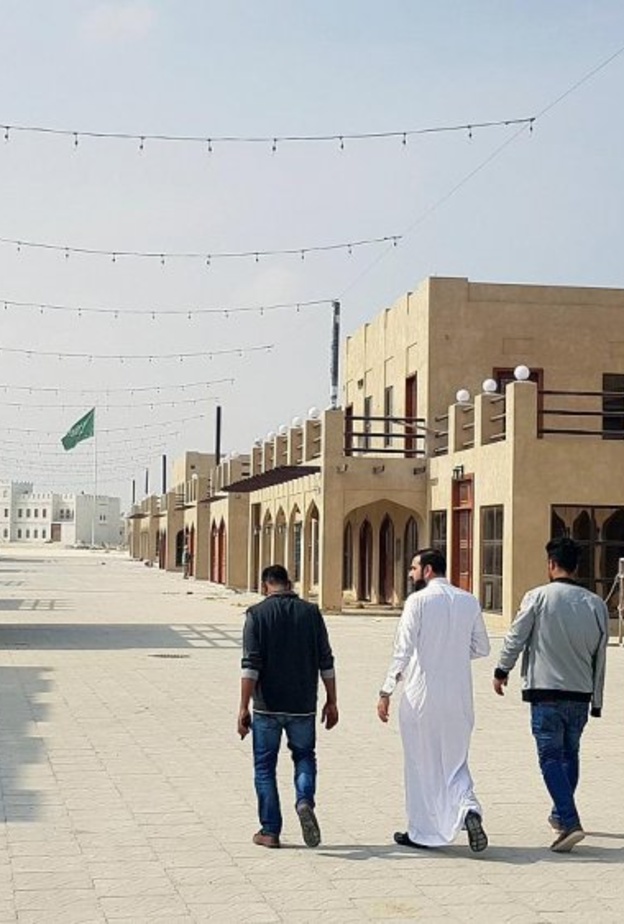 اعتمادالبناء التراثي في مشروع وسط العوامية