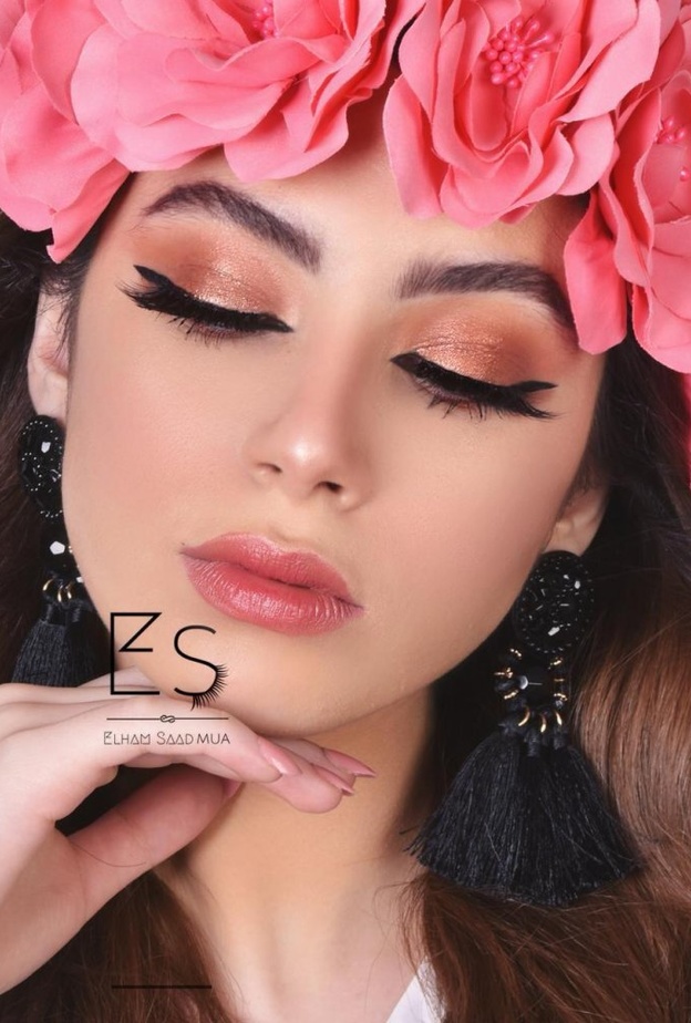 مكياج بأنامل خبيرة التجميل السعودية إلهام سعد