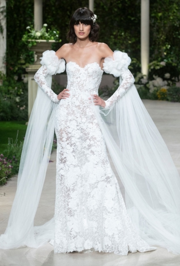 فساتين زفاف رومنسية