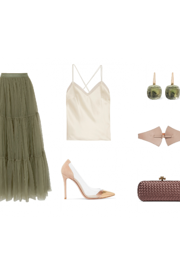 اطلالة أنيقة جذابة بالتنورة التول