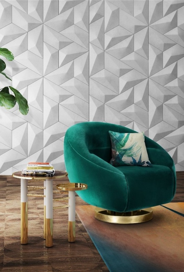 الخيزران في تصميم أثاث غرفة المعيشة