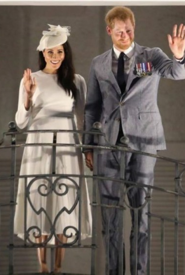  ابطال فيلم حياه الأمير هاري وميغان ماركل