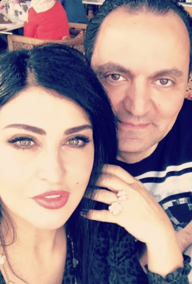 جمانة مراد وزوجها