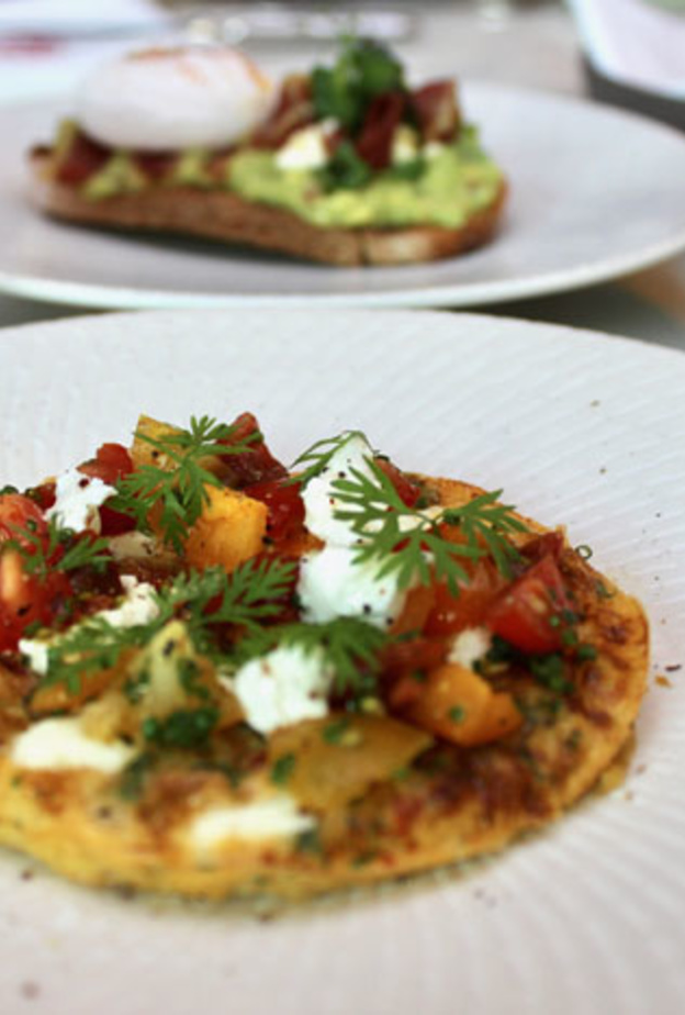 طبق Asparagus Frittata