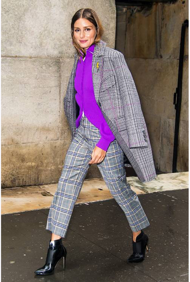 أوليفيا باليرمو ببدلة رسمية بيضاء