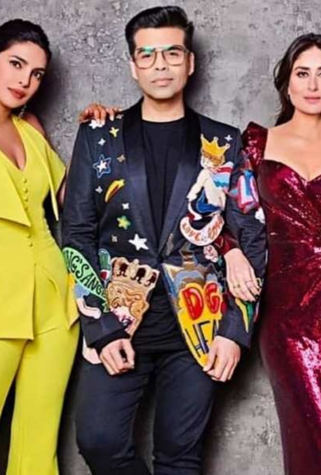 كارينا كابور وبريانكا تشوبرا مع كاران جوهر