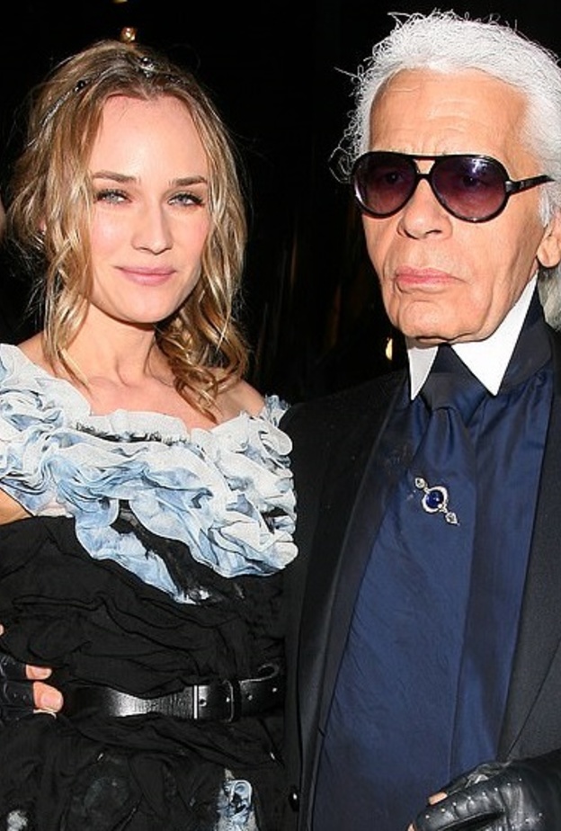 ديان كروجر وكارل لاجرفيلد