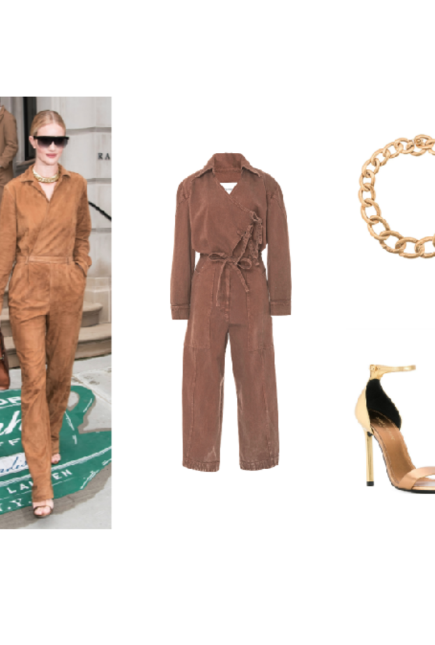 اطلالة رسمية في الجمبسوت الأحمر اعتمدتها أمل كلوني