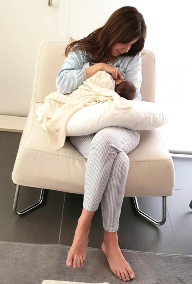 نانسي عجرم استقبلت مولودتها بالزينة المميزة