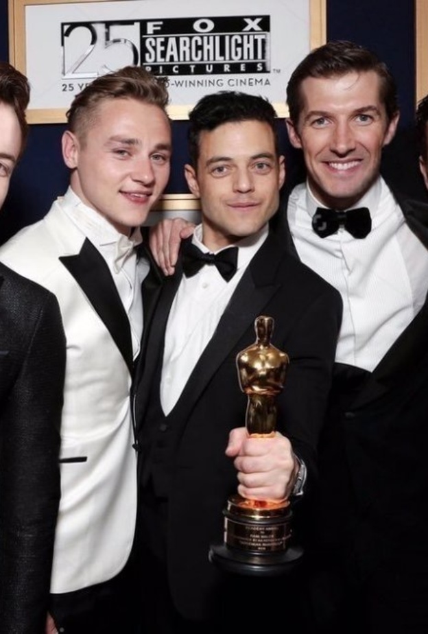 رامي مالك وابطال فيلم بوهيميان رابسودي