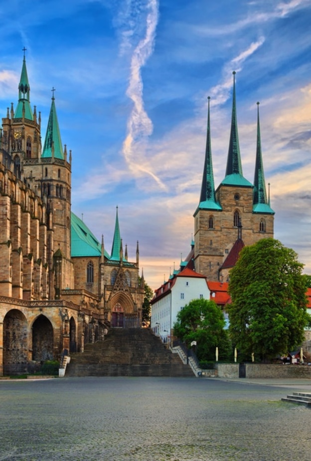 إرفورت الألمانية تتميز بأنها موطن لمجموعة مبهرة من المعالم التاريخية والمعمارية ومناطق الجذب السياحي