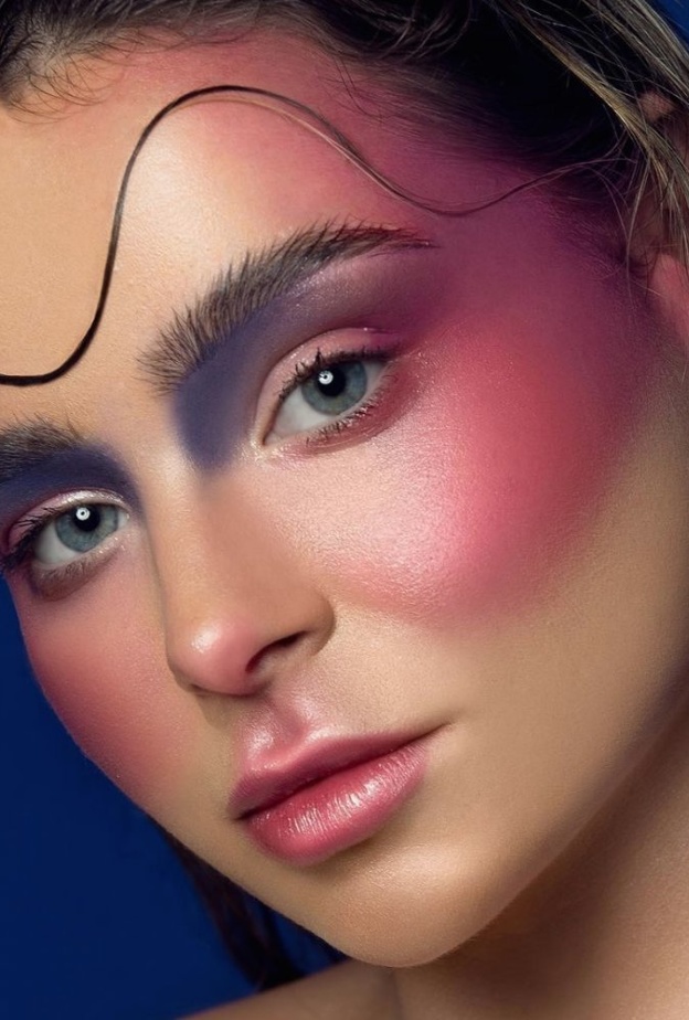 الوان الصيف من مكياج اسماء