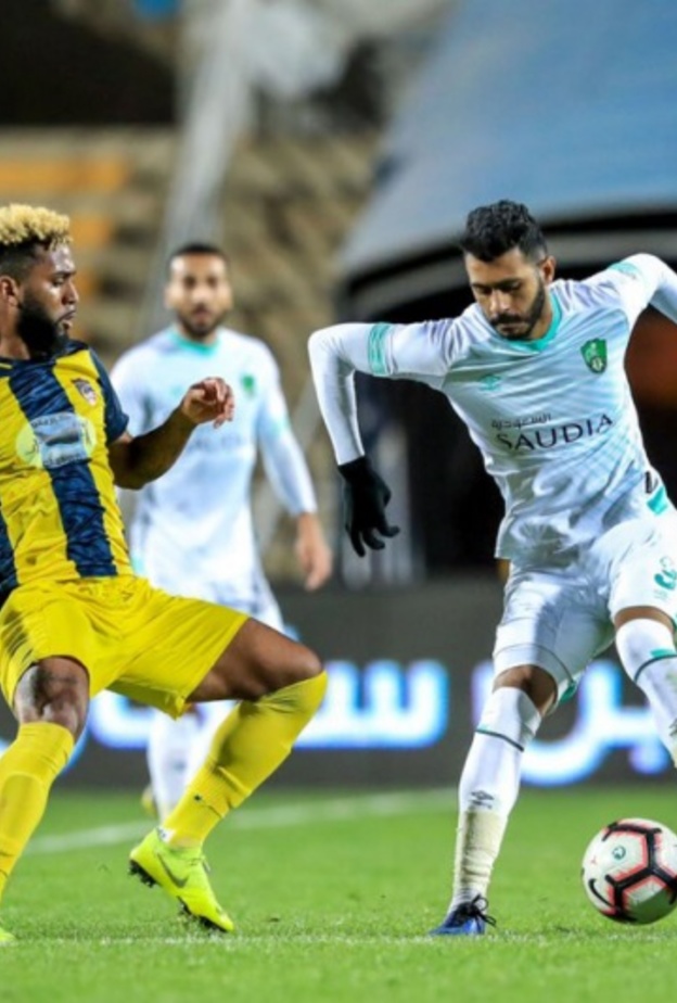 من مباريات الدوري السعودي