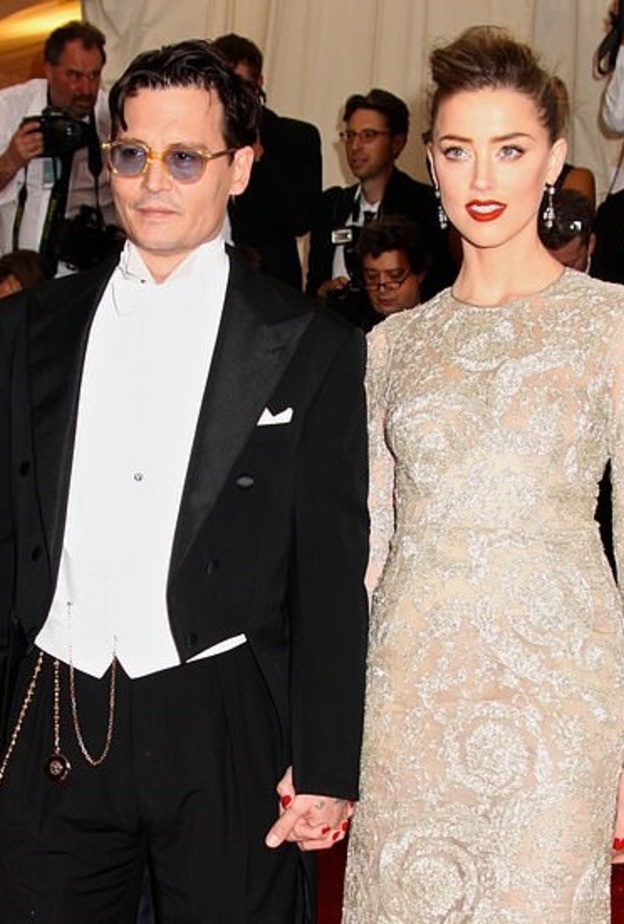 جوني ديب وأمبر هيرد