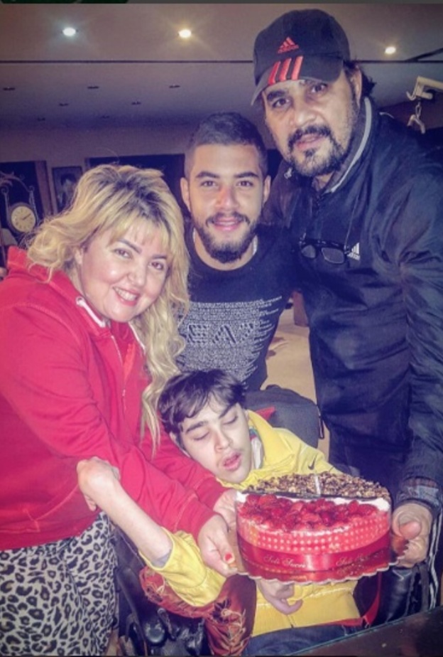 مها احمد تطمئن الجمهور عن صحة ابنها