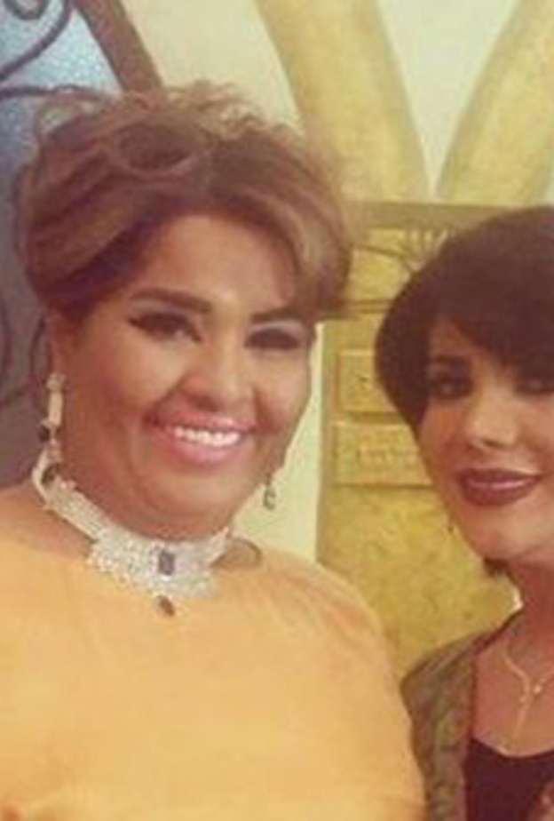 هيا الشعيبي والهام الفضالة