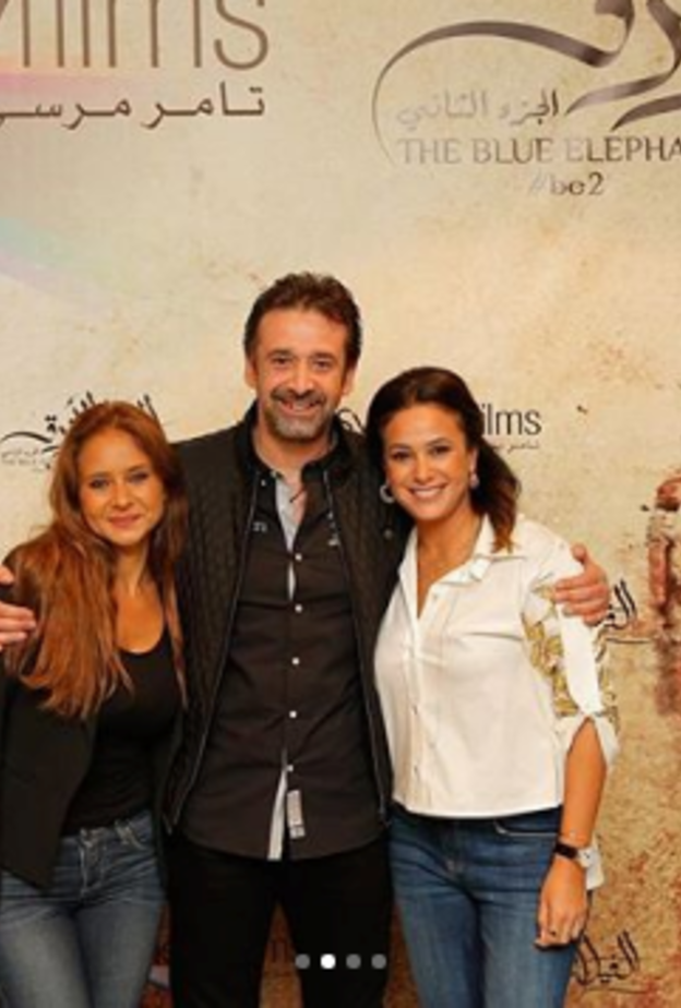 نيللي كريم وهند صبري وكريم عبد العزيز