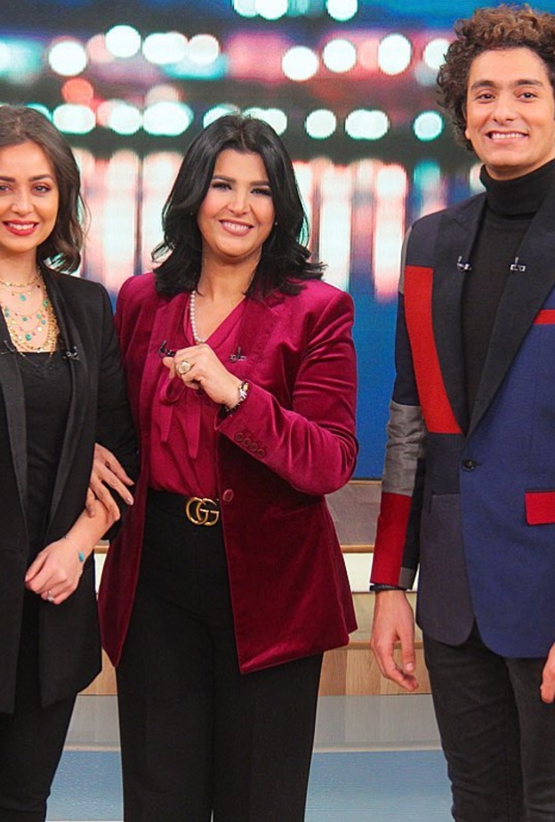 هبة مجدي ومحمد محسن 