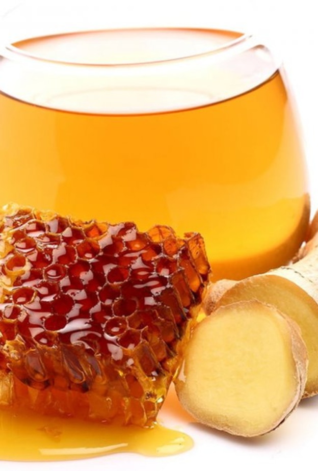  العسل مع الزنجبيل علاج فعال لالتهاب الحلق