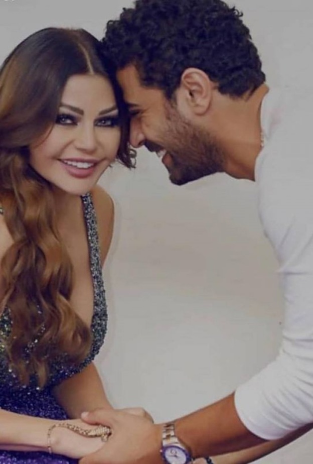 هيفاء وهبي تحتفل بعيد ميلادها مع مدير اعمالها