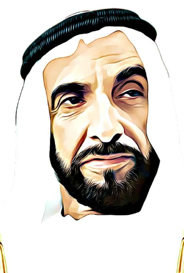 القائد المؤسس المغفور له الشيخ زايد بن سلطان آل نهيان طيب الله ثراه 