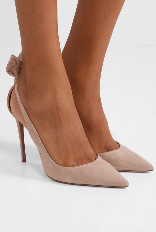 Alexandre Birman حذاء أسود كعب منخفض من