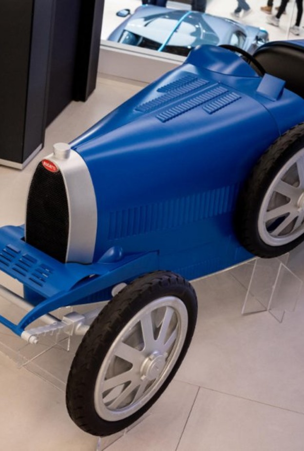 500 نسخة فقط من سيارة بوجاتي الصغيرة