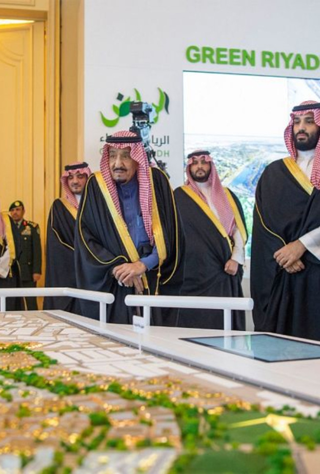 الملك سلمان يطلق مشاريع الرياض الاربعة الكبرى