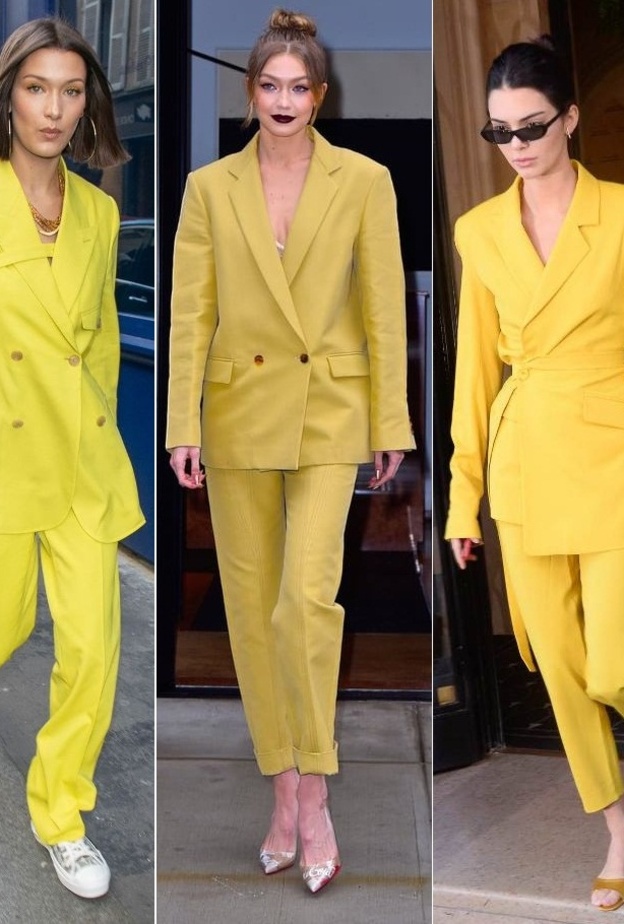 البدلة الصفراء أساسية لهذا الربيع والصيف... من إرتدتها بشكل أفضل؟