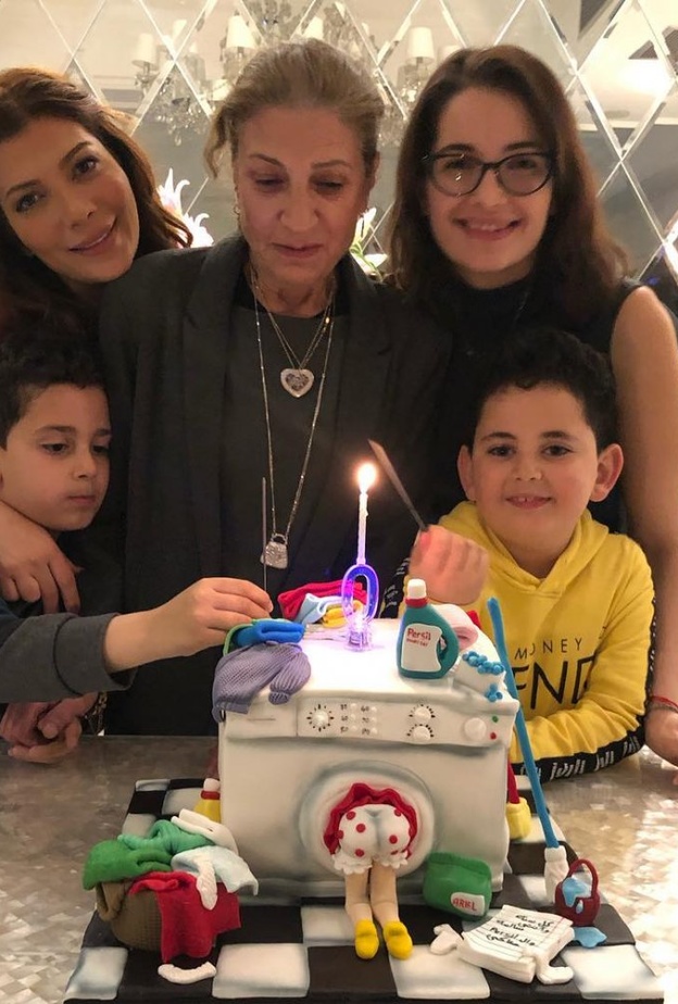 عيد ميلاد والدة اصالة 