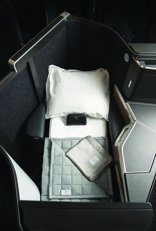 الخطوط البريطانية تزيح الستار عن مقصورة درجة رجال الأعمال لطائرة إيرباص 350 