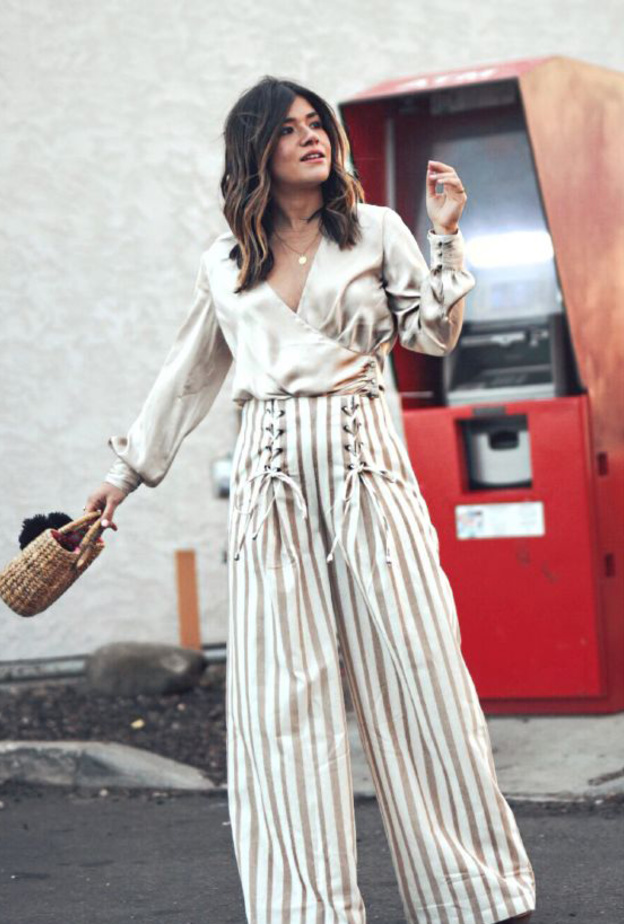 لصاحبات الستايل الكلاسيكي استوحي اطلالاتك بالسراويل البيضاء